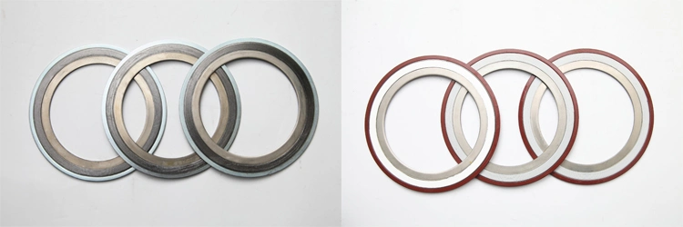 Spiral Wound Gasket 316 Inner&Outer Ring 3/4 Inch 1500 Lb with Graphite&316 Winding Ring 3.0mm*4.5mm ASME B16.20 Customize