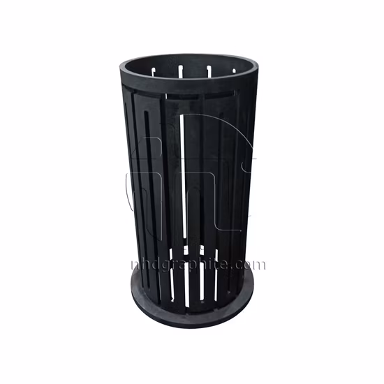 Aquecedor de grafite com resistência a altas temperaturas para forno industrial